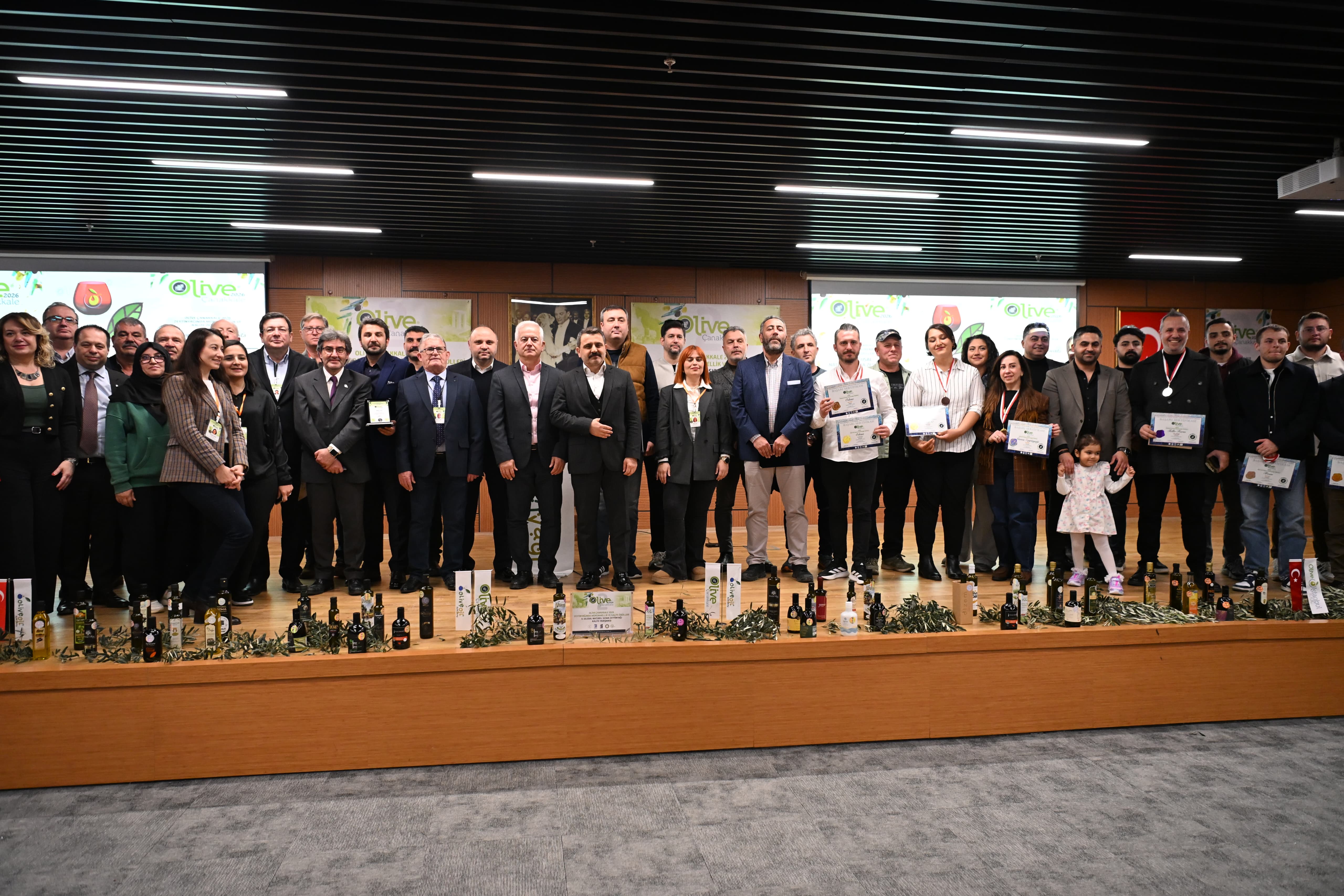 OLIVE ÇANAKKALE 2026 Natürel Sızma Zeytinyağı Kalite Yarışması Sonuçlandı